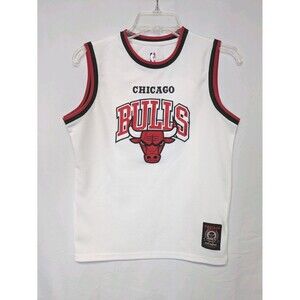 Chicago Bulls NBA Youth Jersey White Size 14-16